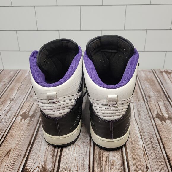 Nike Dunk High Premium Purple Black White Stars Men\'s Size 13 312786-011 main image 9